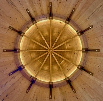 silo ceiling detail