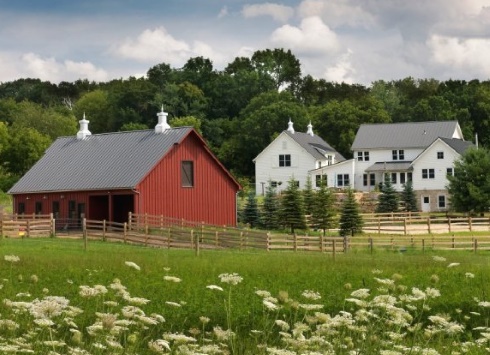 family farm and home