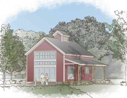 small barn house plans